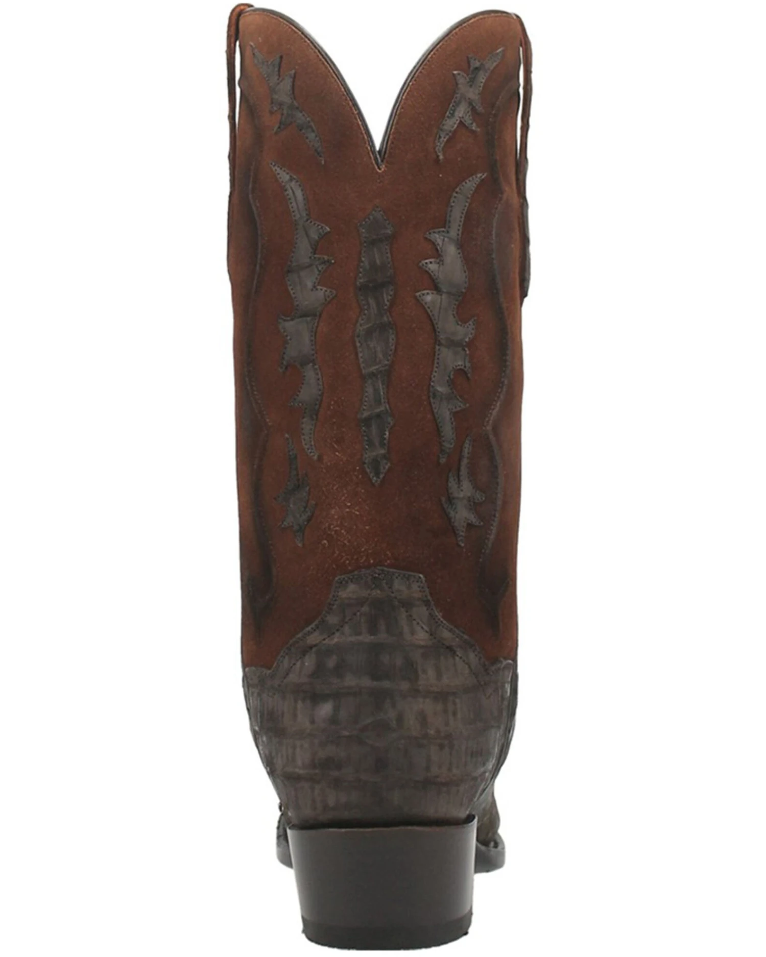 Dan Post Men's Socrates Exotic Caiman Tall Western Boots - Square Toe - Image 5