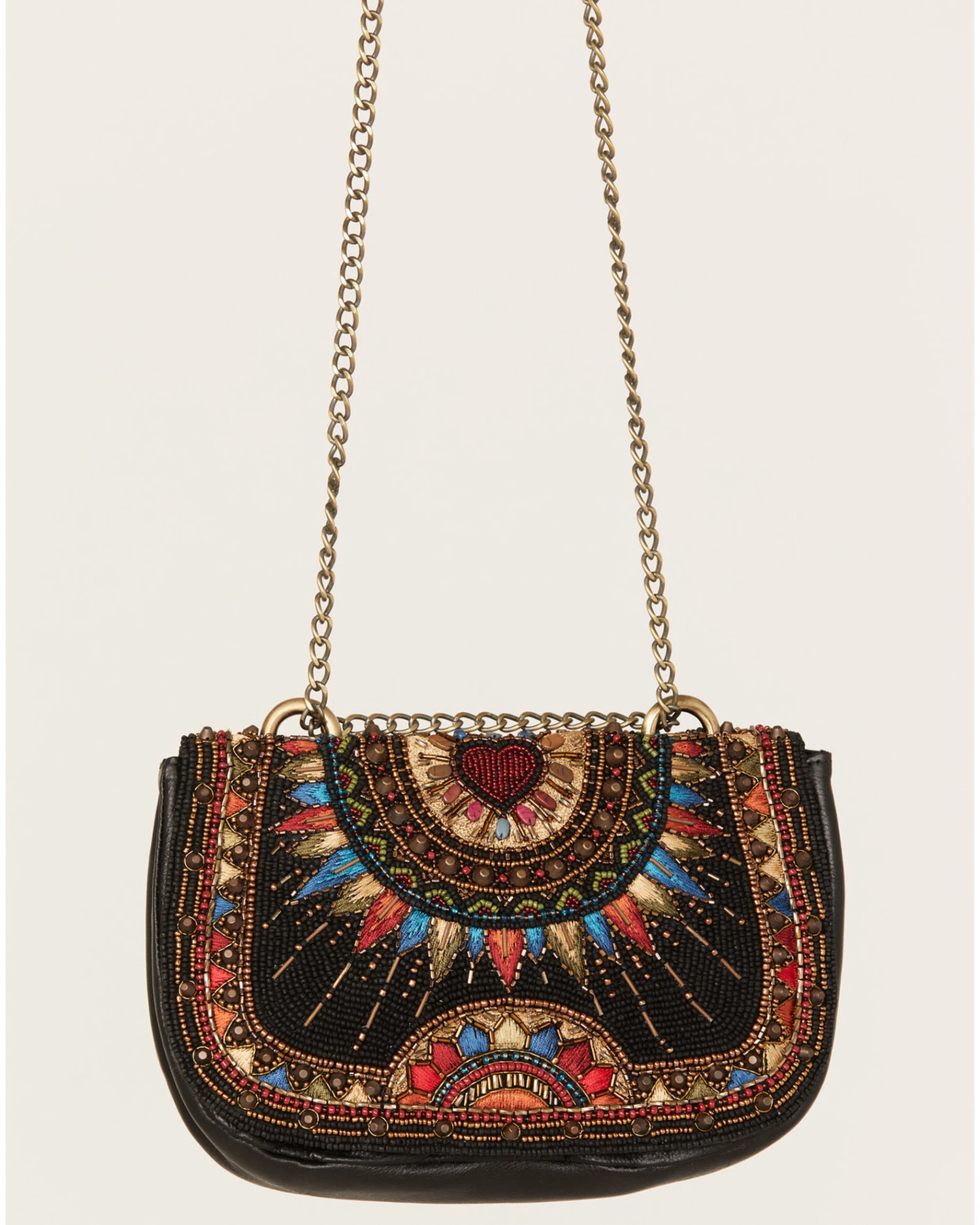 Mary Frances Use Your Imagination Multicolored Beaded Crossbody Handbag - Image 2