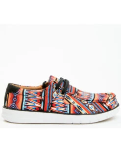 RANK 45 Men's Griffin Southwest Western Casual Shoes - Moc Toe