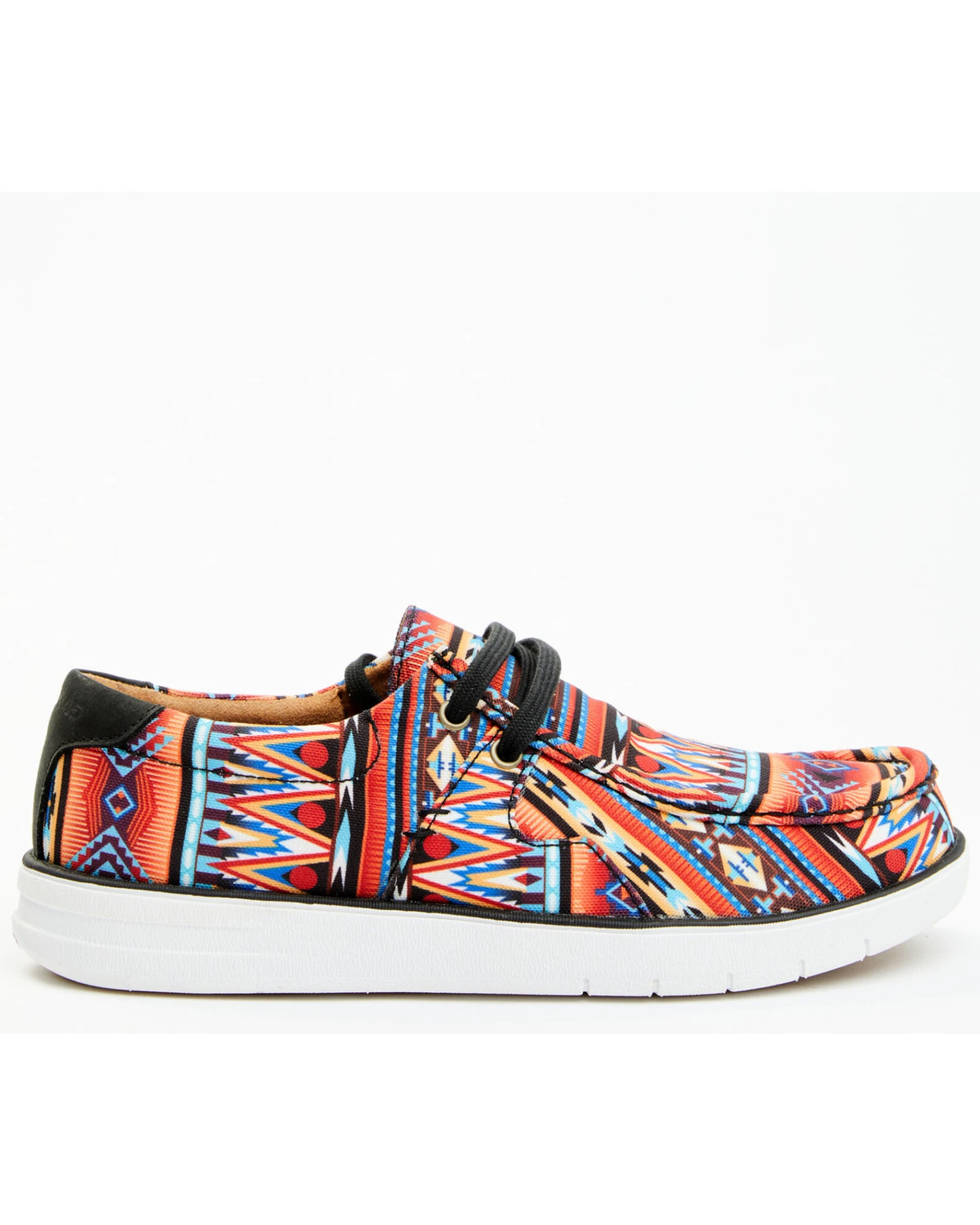 RANK 45 Men's Griffin Southwest Western Casual Shoes - Moc Toe