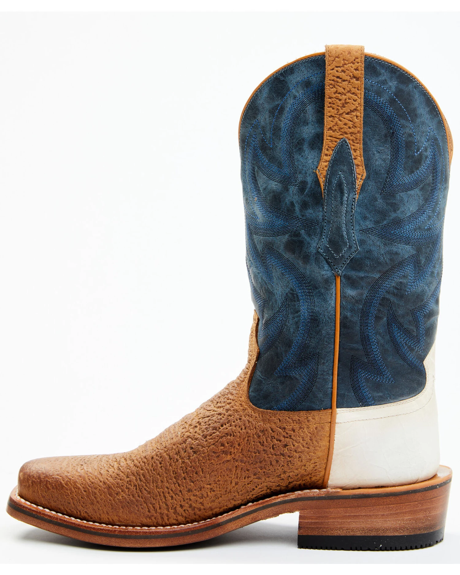 RANK 45 Men's Archer Western Boots - Square Toe - Image 2