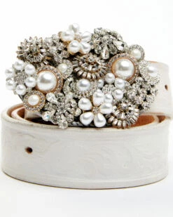 Boot Barn X Double D Women's Exclusive Tooled Bridal Belt