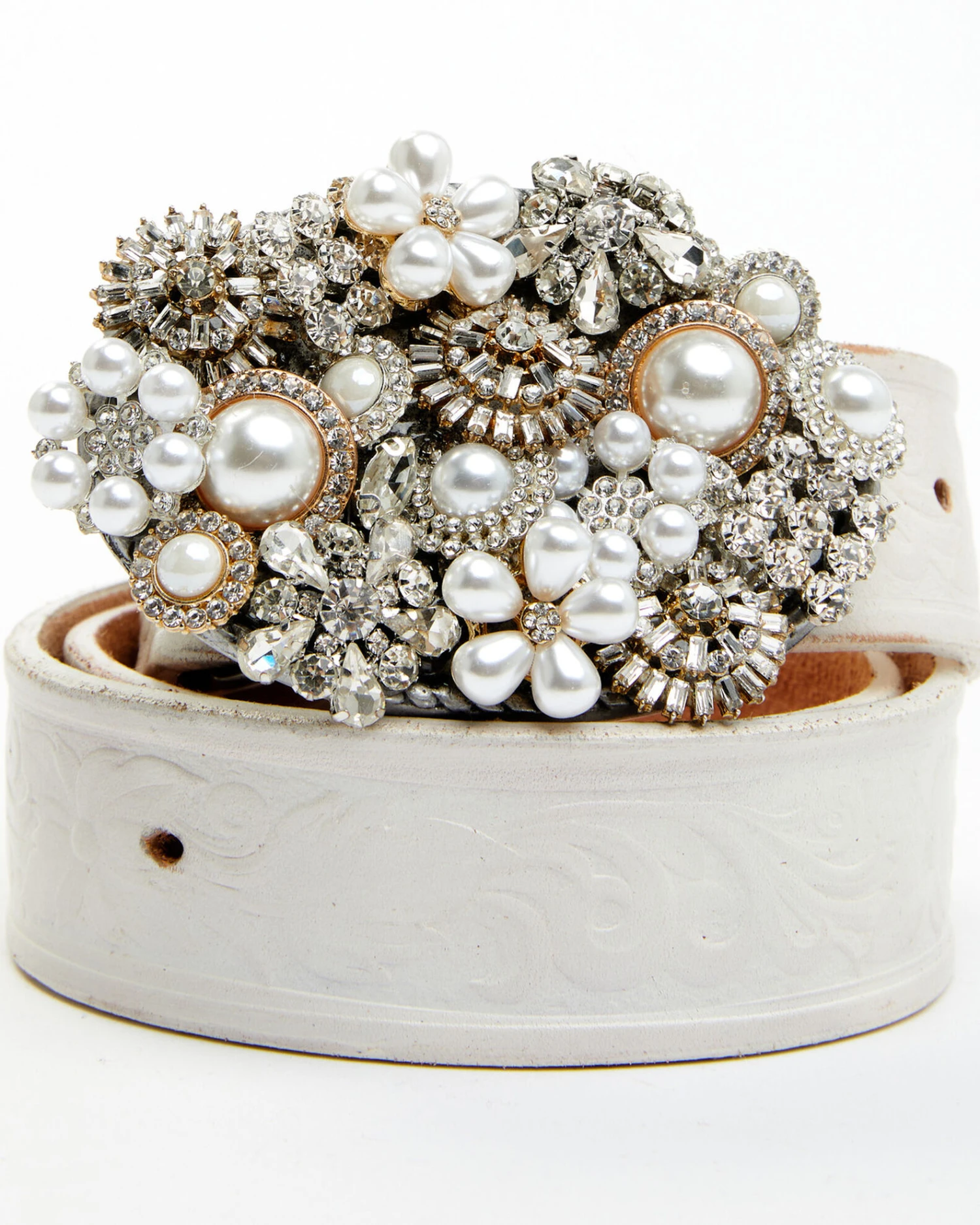 Boot Barn X Double D Women's Exclusive Tooled Bridal Belt