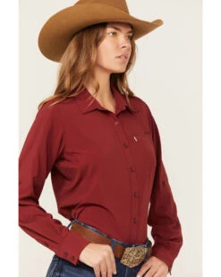Ariat Women's VentTEK Stretch Long Sleeve Button Down Western Shirt
