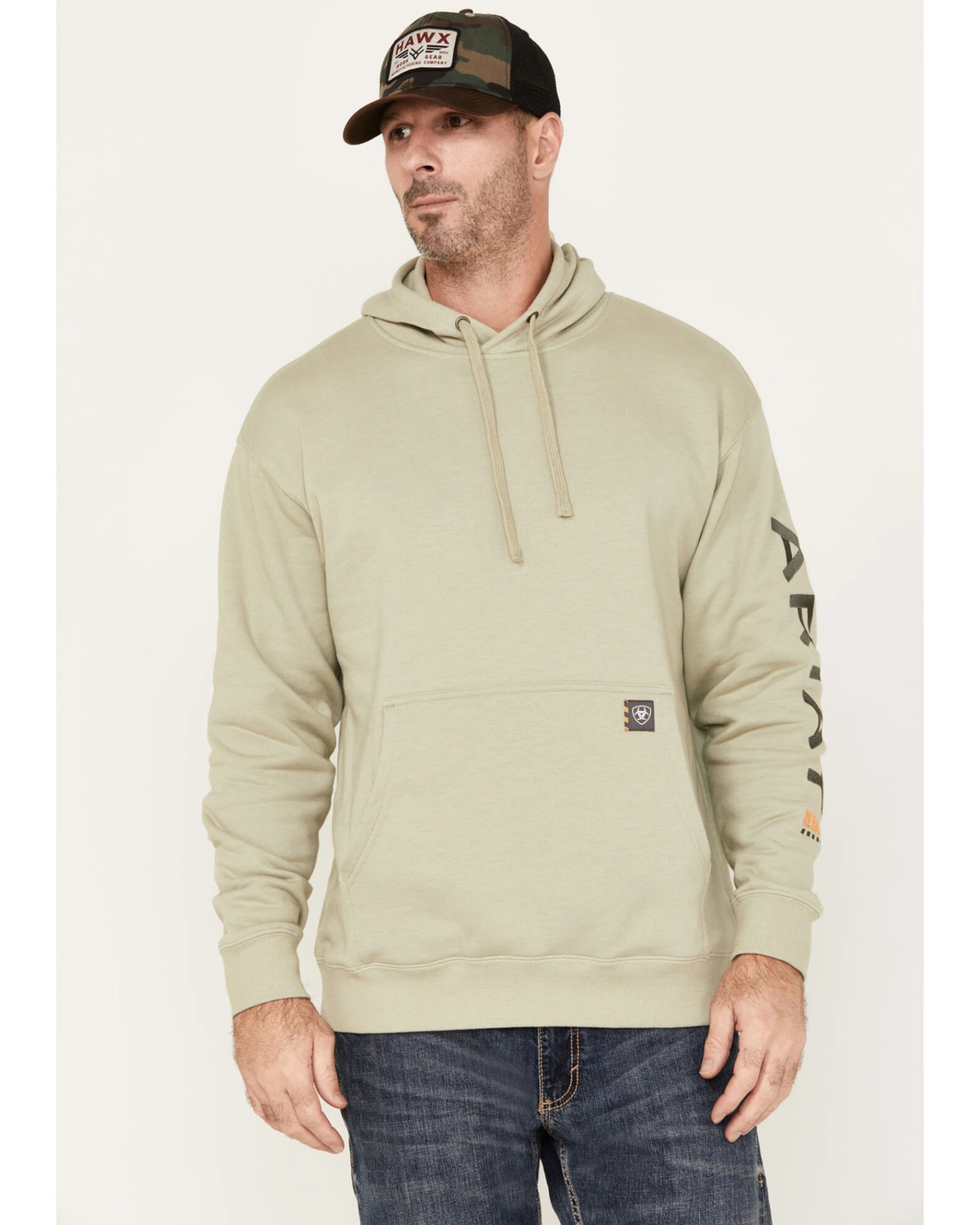 Ariat Men's Rebar Graphic Hooded Sweatshirt - Image 3