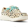 Ariat Women's Hilo Animal Print Casual Lace-Up Shoes - Moc Toe