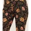 Rock & Roll Denim Women's High Rise Floral Bargain Bell Bottom Jeans