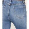 Rock & Roll Denim Women's Medium Wash High Rise Americana Star Flare Jeans