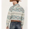 Rock & Roll Denim Men's Southwestern Long Sleeve Western Snap Shirt