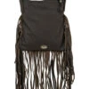 American West Women's Southwestern Tapestry Fringe Handbag