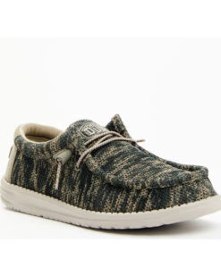 HEYDUDE Men's Wally Sox Casual Shoes - Moc Toe