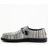 HEYDUDE Men's Wally Serape Print Casual Shoes - Moc Toe
