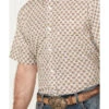 RANK 45 Men's Buckaloo Print Short Sleeve Button-Down Stretch Western Shirt