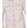 Moonshine Spirit Men's Cosmic Dobby Striped Long Sleeve Western Snap Shirt