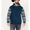 RANK 45 Men's Southwestern Hooded Sweatshirt