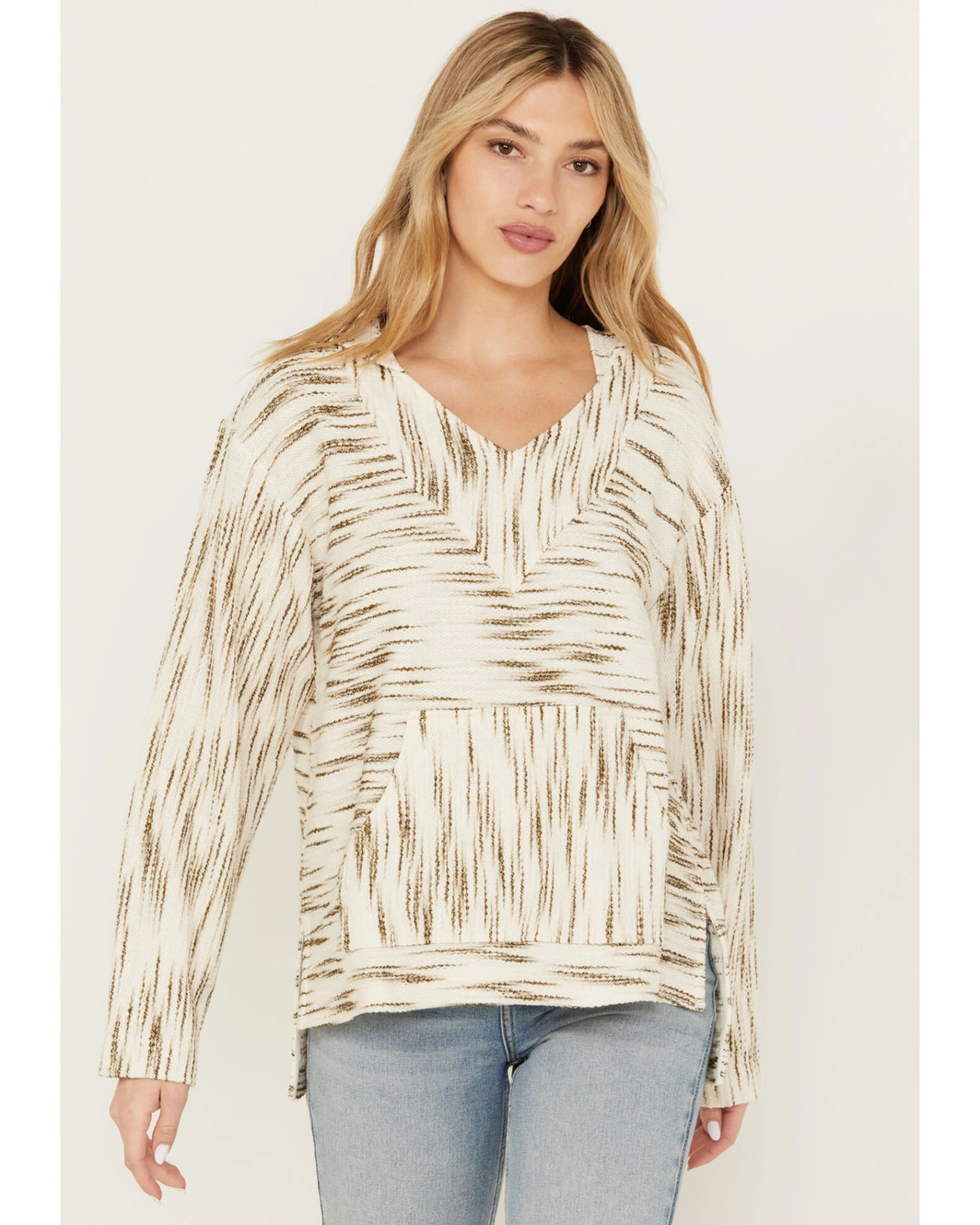 Cleo + Wolf Women's Space-Dye Baja Hoodie - Image 2