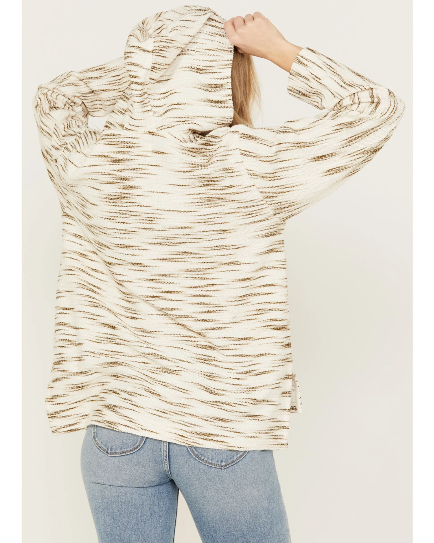 Cleo + Wolf Women's Space-Dye Baja Hoodie - Image 3