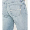 Cinch Men's White Label Light Wash Relaxed Straight Stretch Performance Denim Jeans