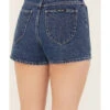Rolla's Women's Medium Wash High Rise Denim Shorts
