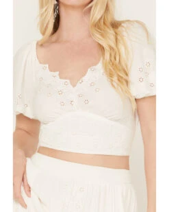 Idyllwind Women's Peony Cropped Top