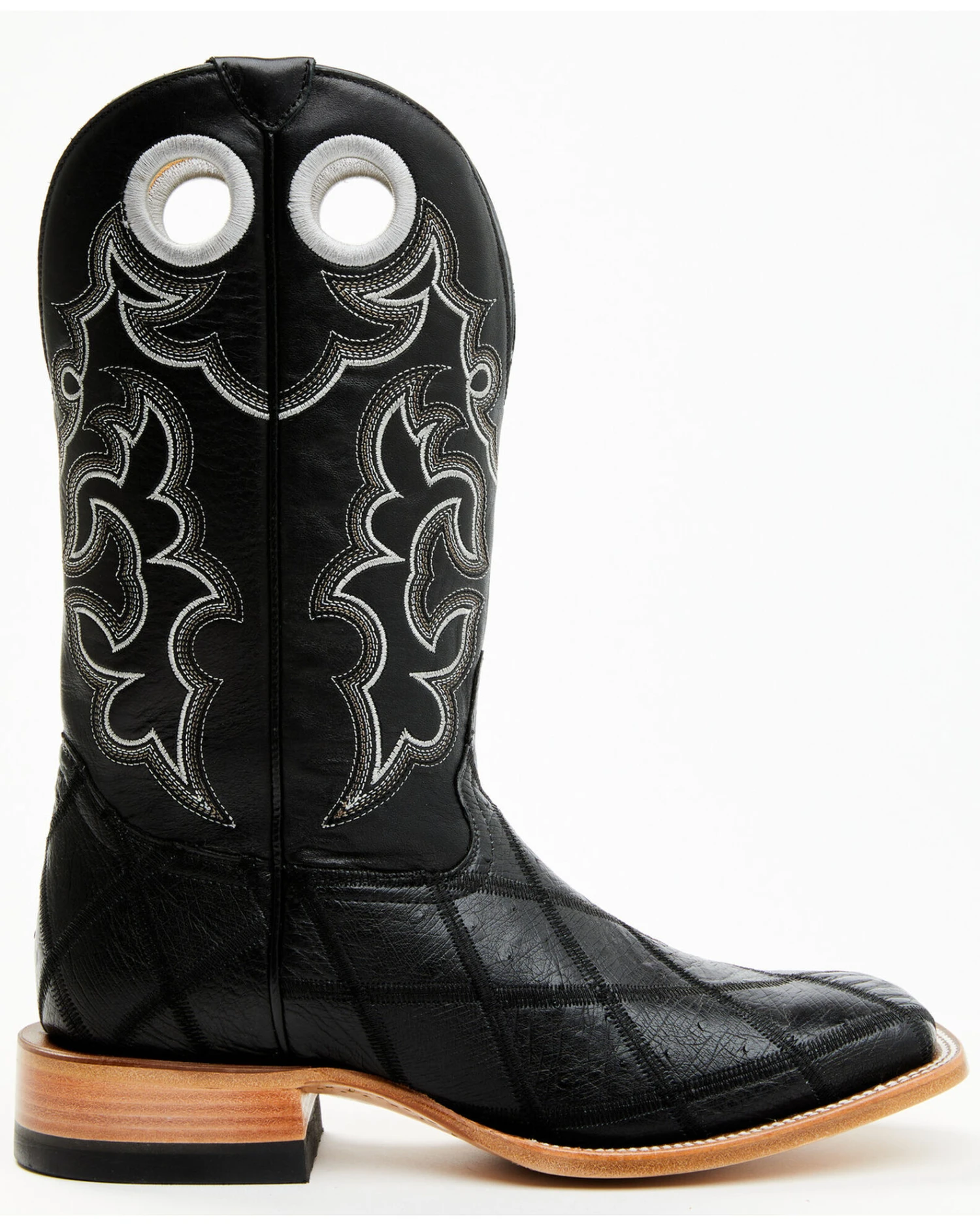 Cody James Men's Exotic Ostrich Western Boots - Broad Square Toe - Image 7