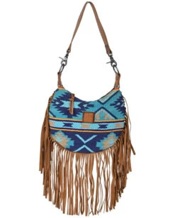 STS Ranchwear By Carroll Women's Mojave Sky Nellie Fringe Bag