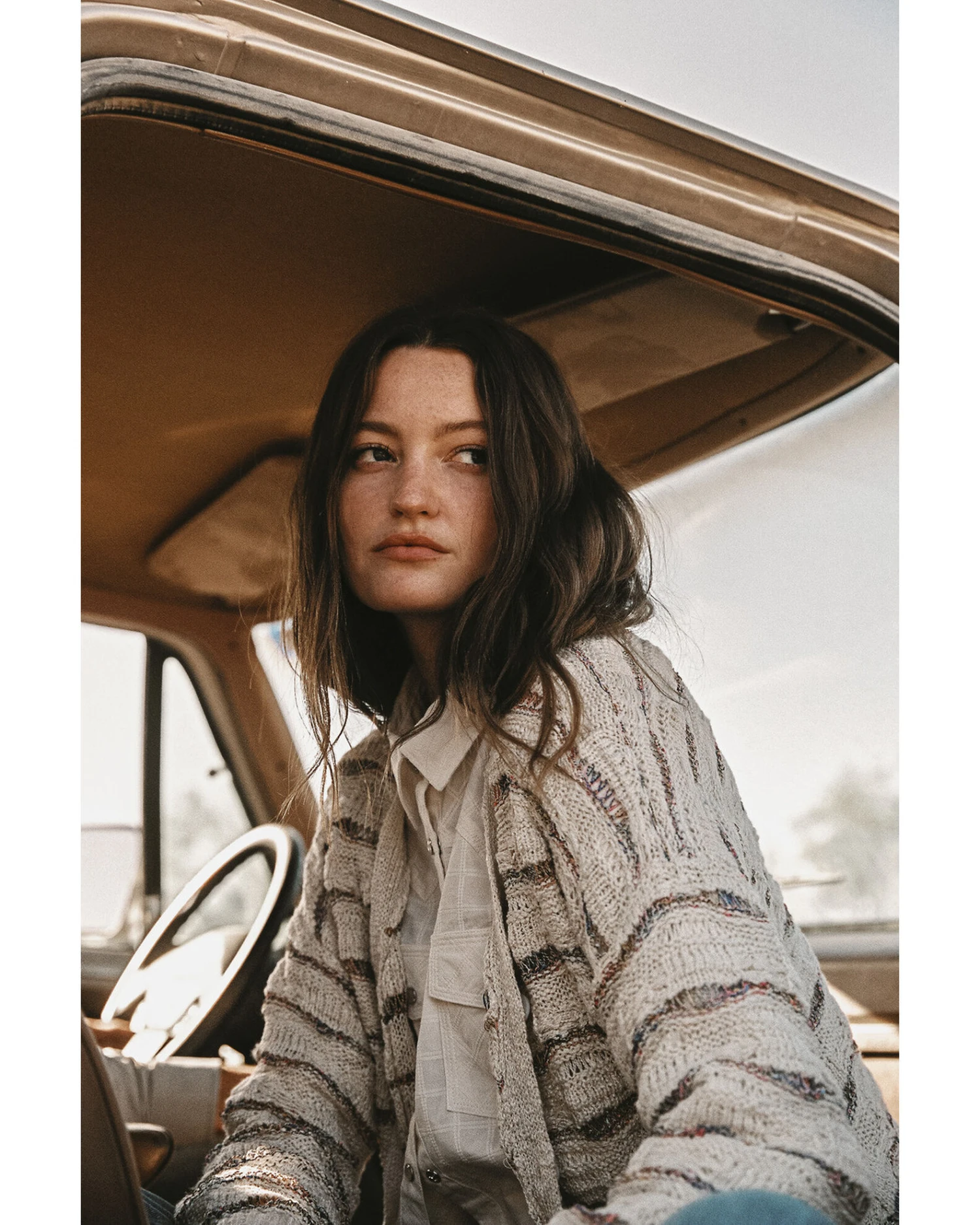 Molly Bracken Women's Striped Button Down Cardigan - Image 3