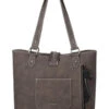 Montana West Women's Trinity Ranch Hair-on Cowhide Collection Concealed Carry Tote Bag