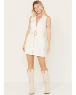 Show Me Your Mumu Women's Oxford Mini Tank Dress