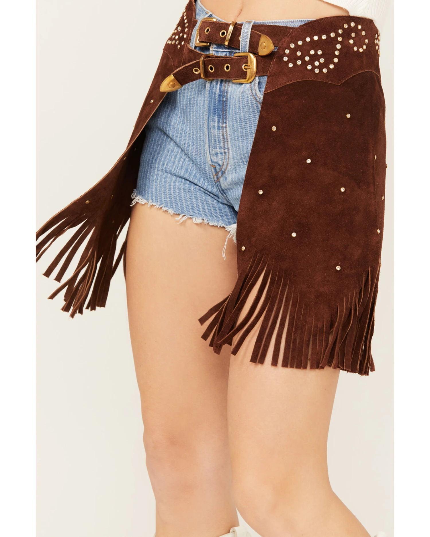 Understated Leather Women's Sweet Creature Chaps Skirt - Image 3