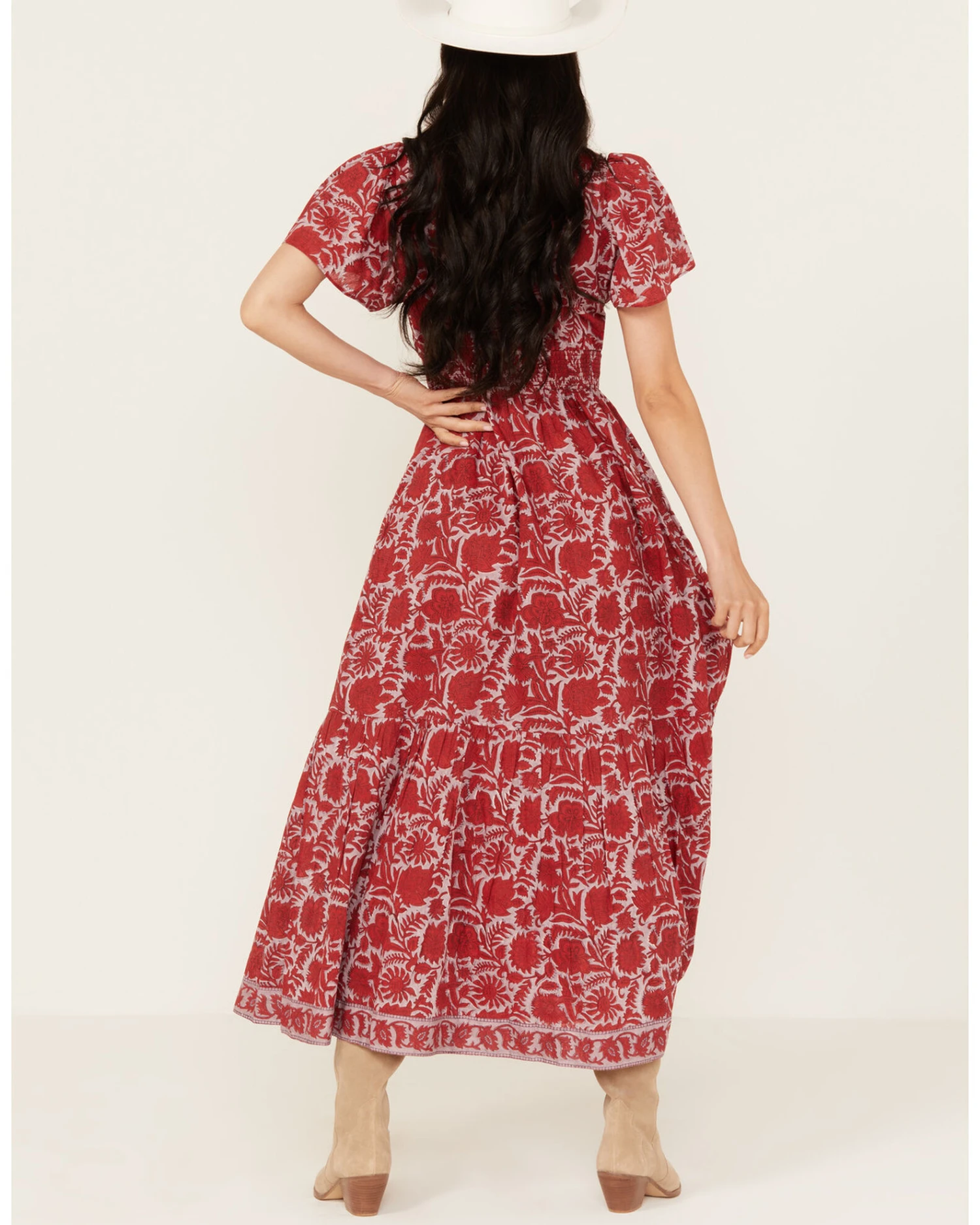 Cleobella Women's Floral Sasha Ankle Dress - Image 2