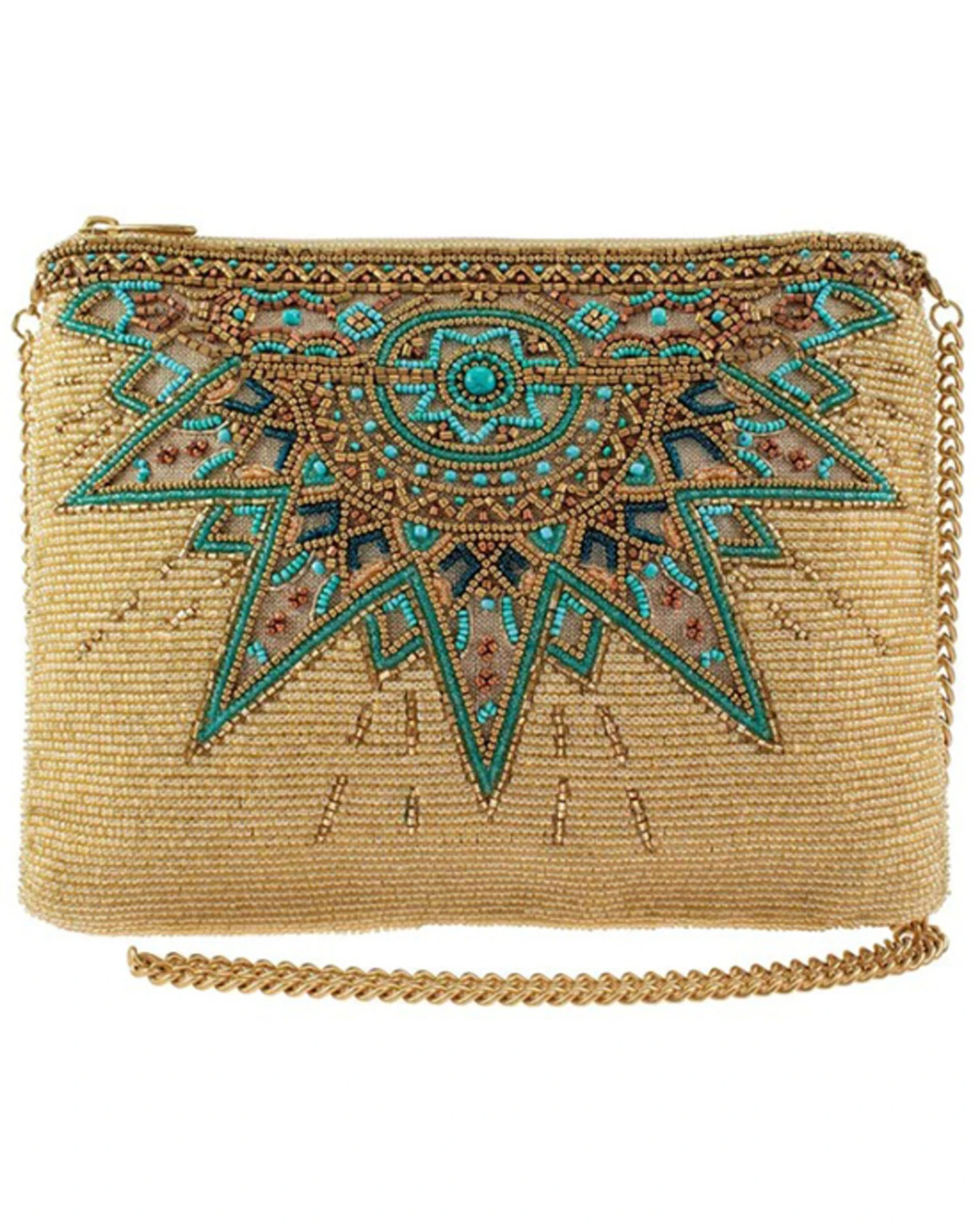 Mary Frances Women's Sunrise Mini Crossbody Clutch Handbag - Image 4