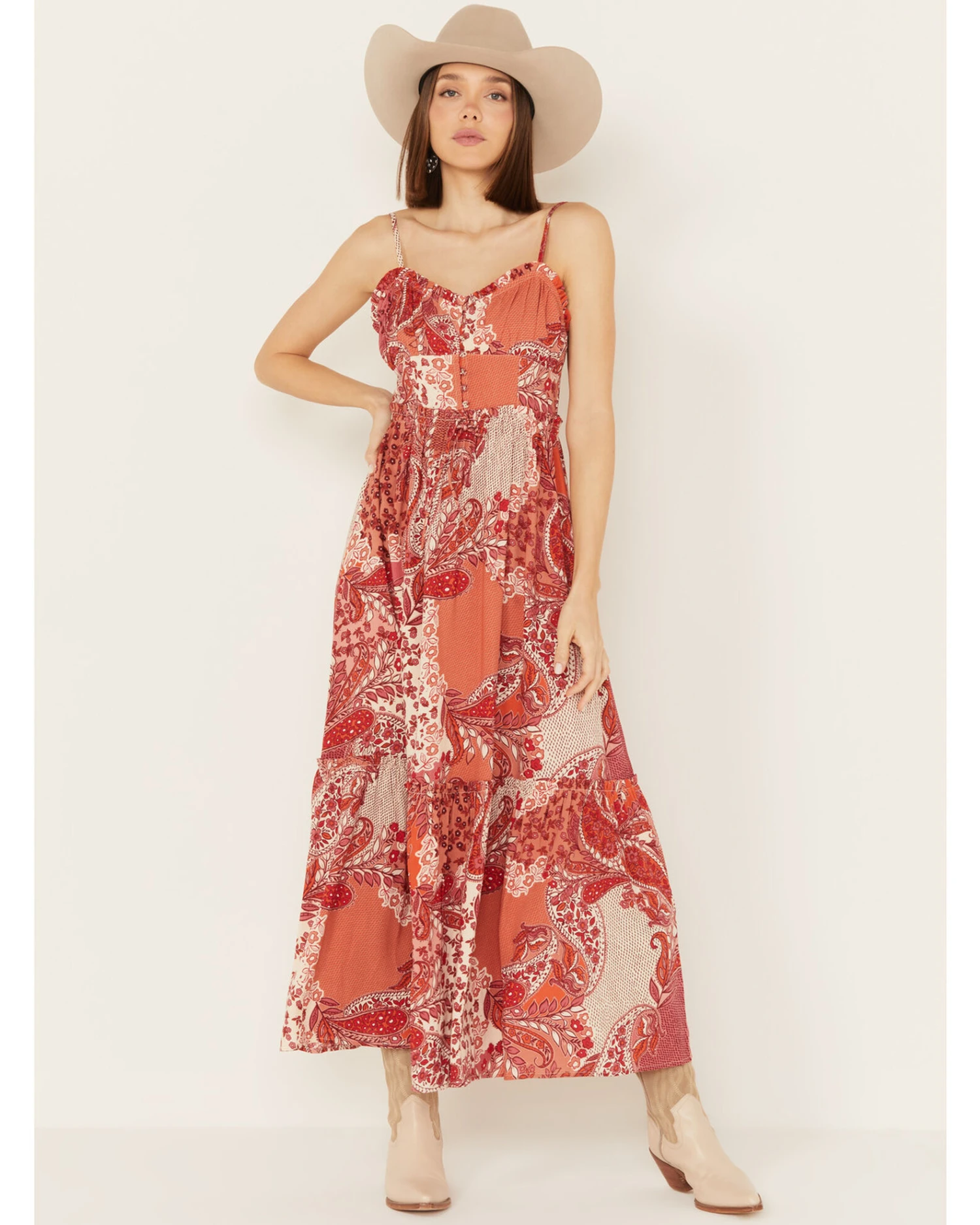 Bila77 Women's Ludlow Print Maxi Dress - Image 3