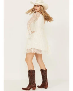 Scully Women's Allover Lace Tier Dress