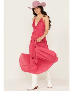 Free People Women's Real Love Midi Dress