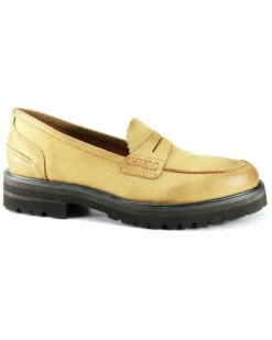 Band Of The Free Women's Alder Nubuck Leather Loafers - Moc Toe