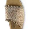 Band Of The Free Women's Platform Fringed Slide Sandal