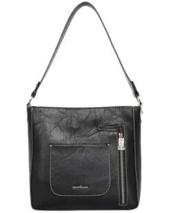 Montana West Women's Trinity Ranch Hair-On Concealed Carry Hobo Bag