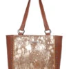 Montana West Women's Trinity Ranch Hair-On Cowhide Collection Concealed Carry Tote