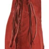 Scully Women's Suede Leather Fringe Skirt