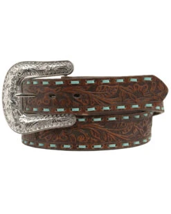 Nocona Embellished Turquoise Cross Concho Belt