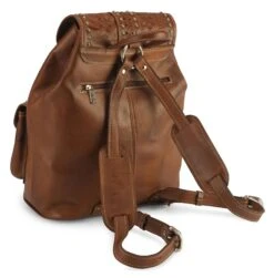 American West Leather Backpack