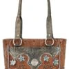 American West Desert Flower Zip Top Tote