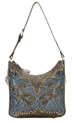 American West Annie's Secret Zip Top Shoulder Bag