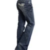 Stetson Women's 816 Fit White "S" Stitch Bootcut Jeans