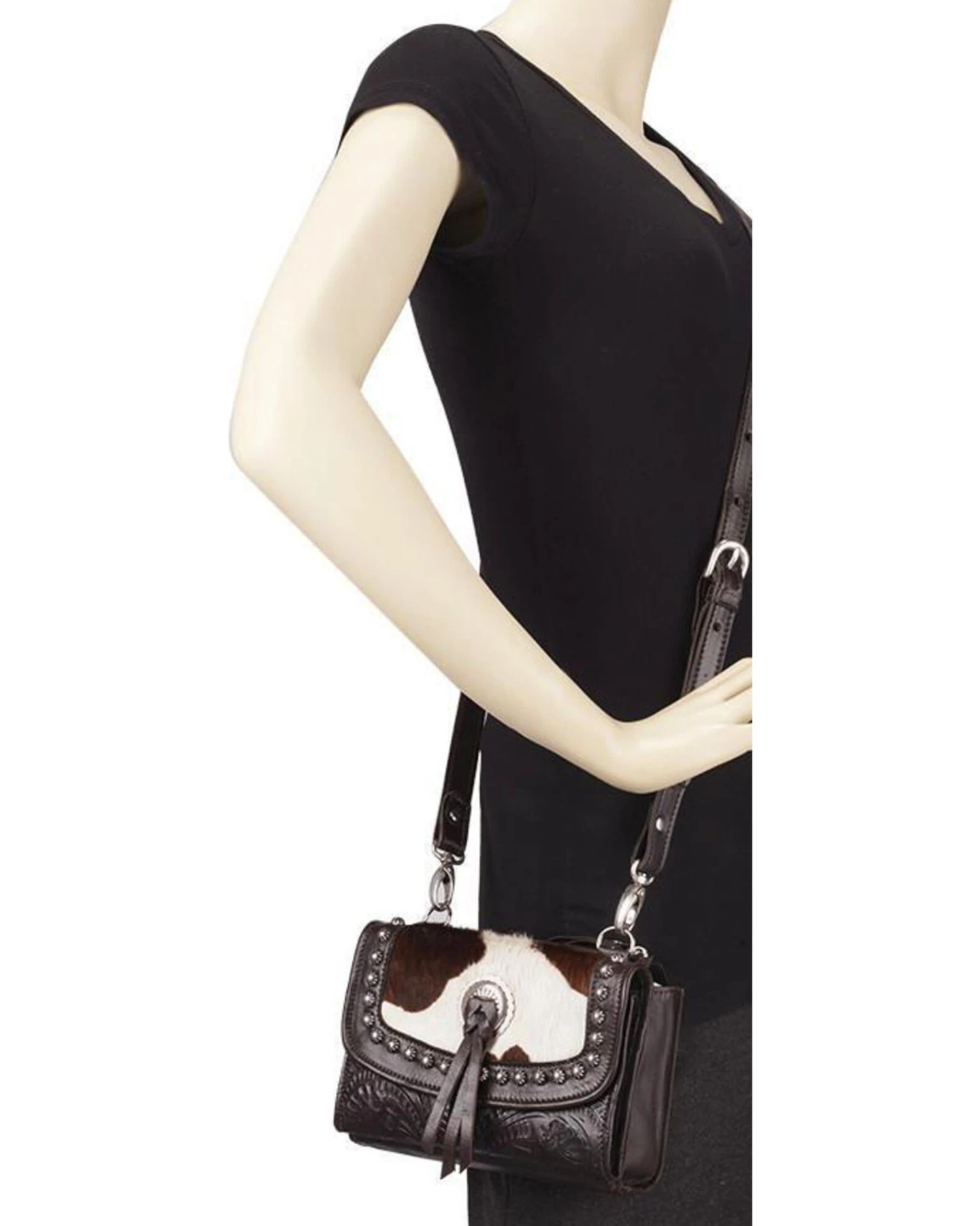 American West Women's Texas Two Step Crossbody Bag - Image 4