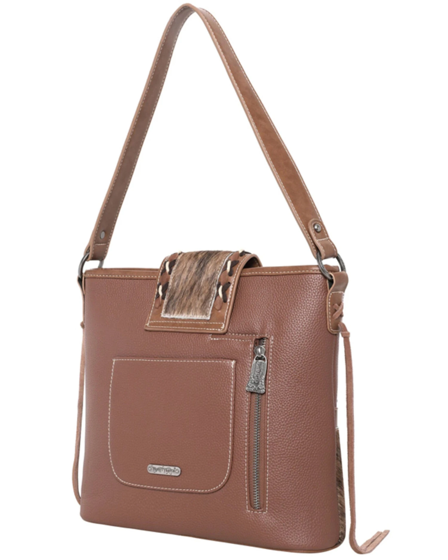 Montana West Women's Cowhide Hobo Bag - Image 4