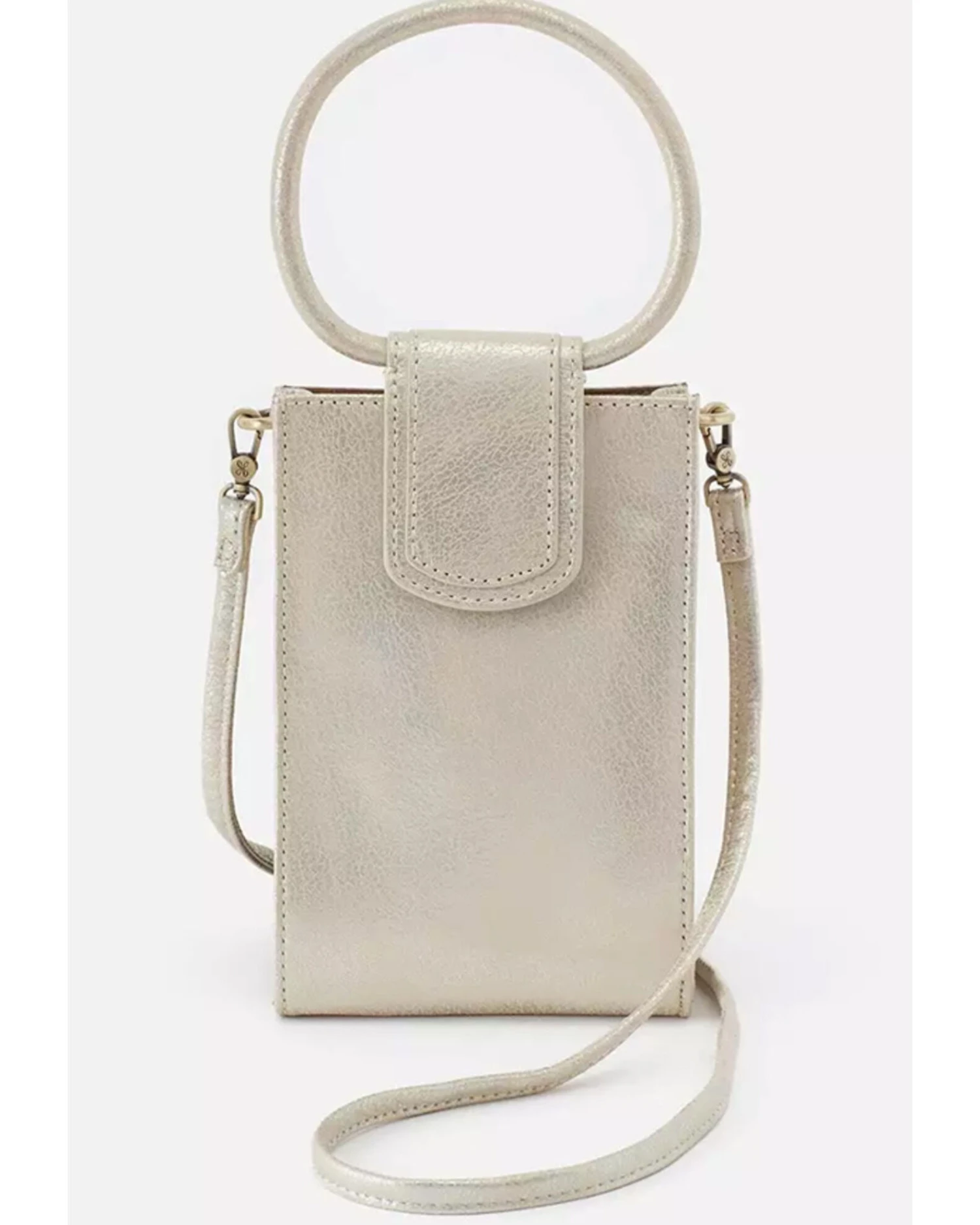 Hobo Women's Sheila Pearled Silver Crossbody