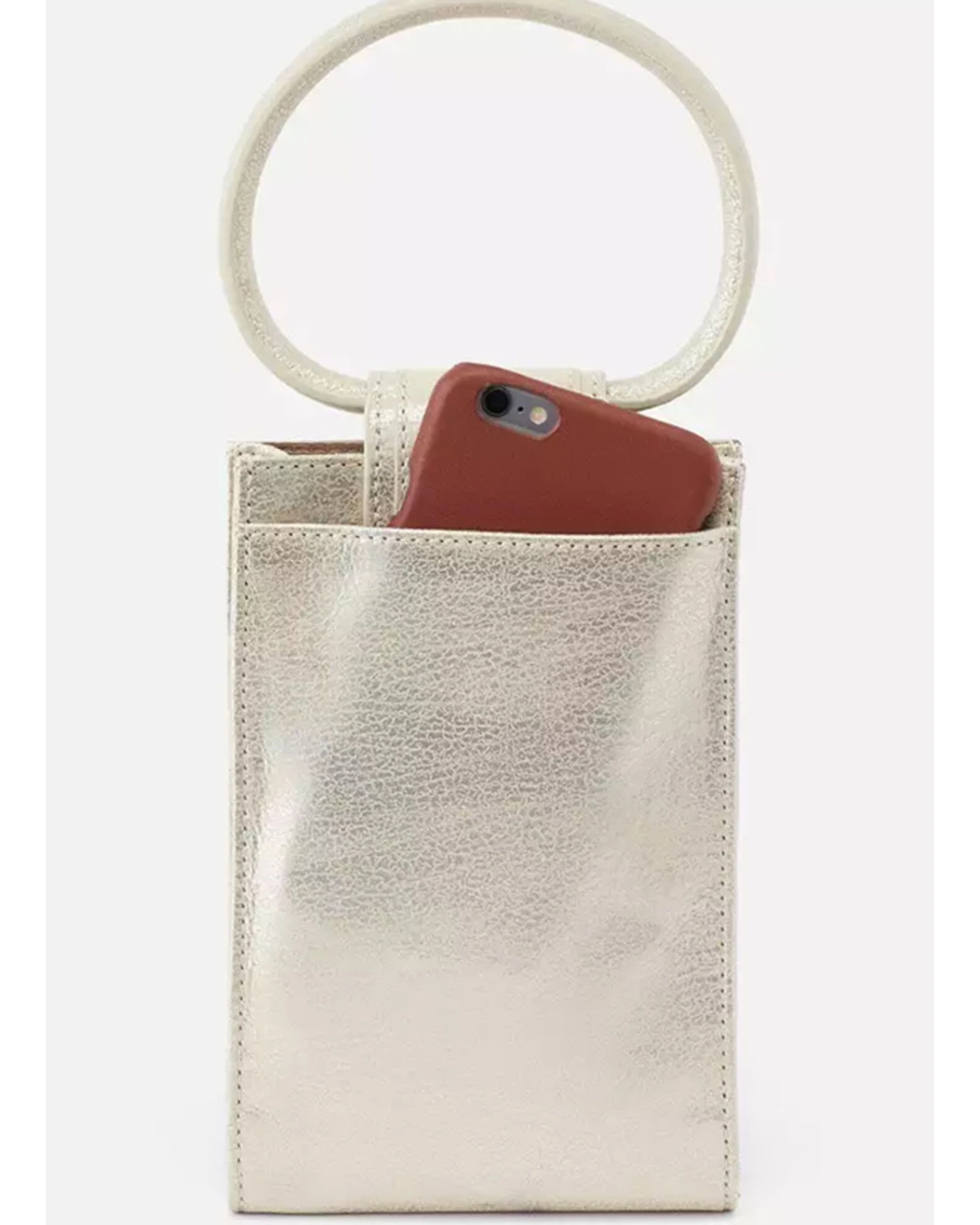 Hobo Women's Sheila Pearled Silver Crossbody - Image 3