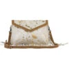 Myra Bag Women's Golden Girl Hair-On Hide Fringe Bag